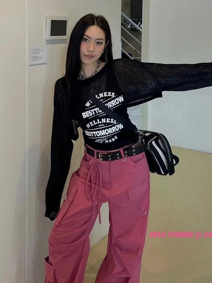 ModaFesta - printed-tanl-top-with-shrug-black 